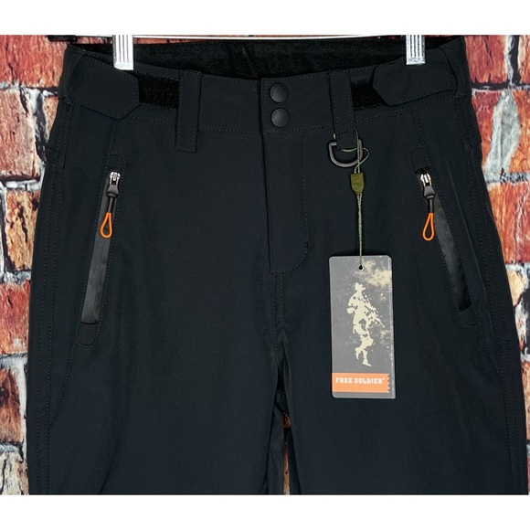 NWT Free Soldier Outdoor Women's Snow Ski Pants Softshell Fleece Lined Sz 25x30 - Picture 2 of 5